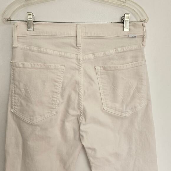 Mother The Tomcat Ankle Jeans Cream 30 - Picture 6 of 13